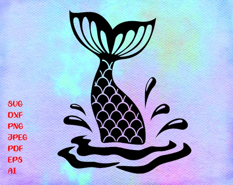 Free Free Mermaid Tail Svg Cut File 744 SVG PNG EPS DXF File