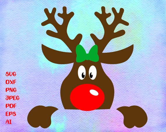 Download Christmas Reindeer Svg Design Christmas Cut File Merry Etsy Yellowimages Mockups