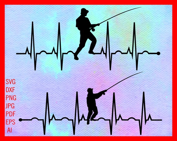 Free Free 225 Fishing Heartbeat Svg Free SVG PNG EPS DXF File