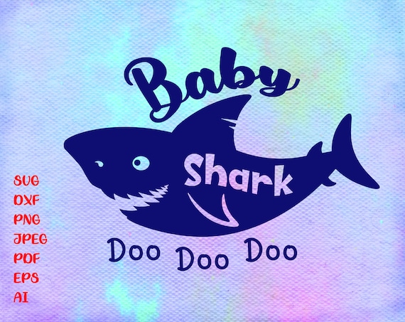 Download Baby Shark Svgshark Birthday Svgfamily Shark Svgdoo Doo Doo Etsy SVG, PNG, EPS, DXF File