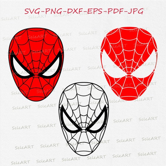 Free Free 350 Spider Man Face Svg Free SVG PNG EPS DXF File