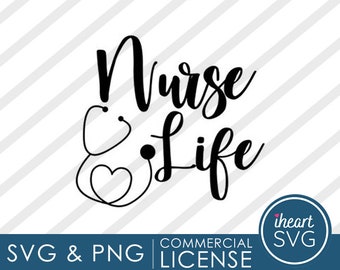 Download Nurse Life Svg Free Etsy