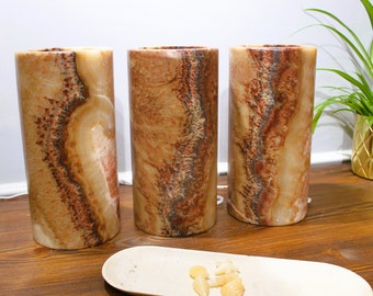 Deep Earth Onyx accent lamp, 12" - The wonder of Nature