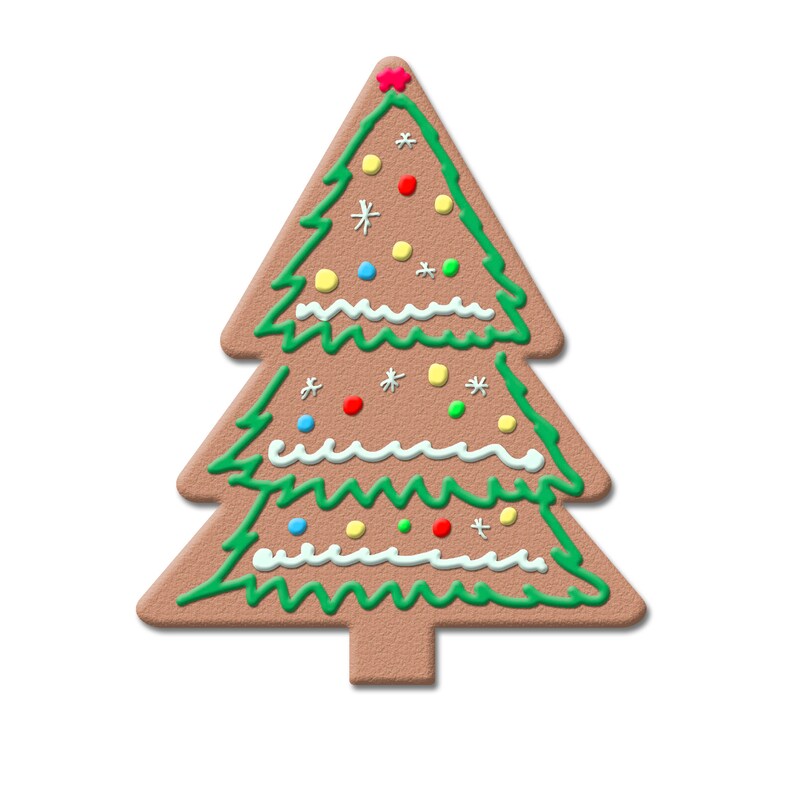 Weihnachten Lebkuchen Clip Art ClipArt Weihnachtsbäckerei | Etsy
