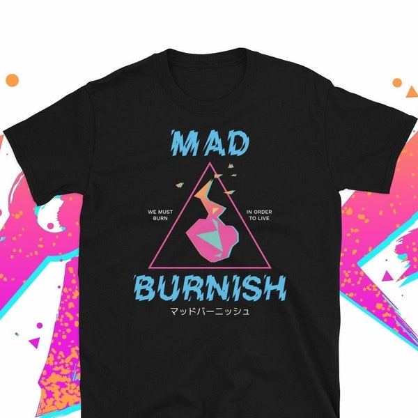 Mad Burnish shirt, Promare shirts, We must burn in order to live, Galo Thymos, Lio Fotia, Japanese Anime, Cosplay, Movie, Promare Tees,Manga