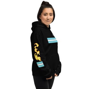 Anime Hoodie, Fire Hoodie, Manga Hoodie, Japanese Hoodie, Shirt, Trendy Anime Gifts, Cosplayer, Costume gift, image 3