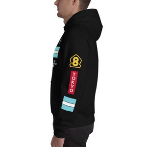 Anime Hoodie, Fire Hoodie, Manga Hoodie, Japanese Hoodie, Shirt, Trendy Anime Gifts, Cosplayer, Costume gift, image 4