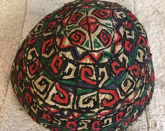 Antique Turkmen Chodor Hat FREE SHIPPING