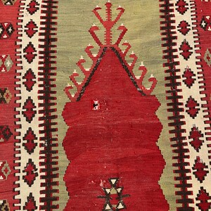 Fragment antique de kilim anatolien image 3