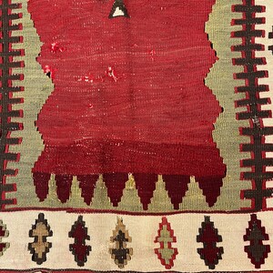 Fragment antique de kilim anatolien image 7