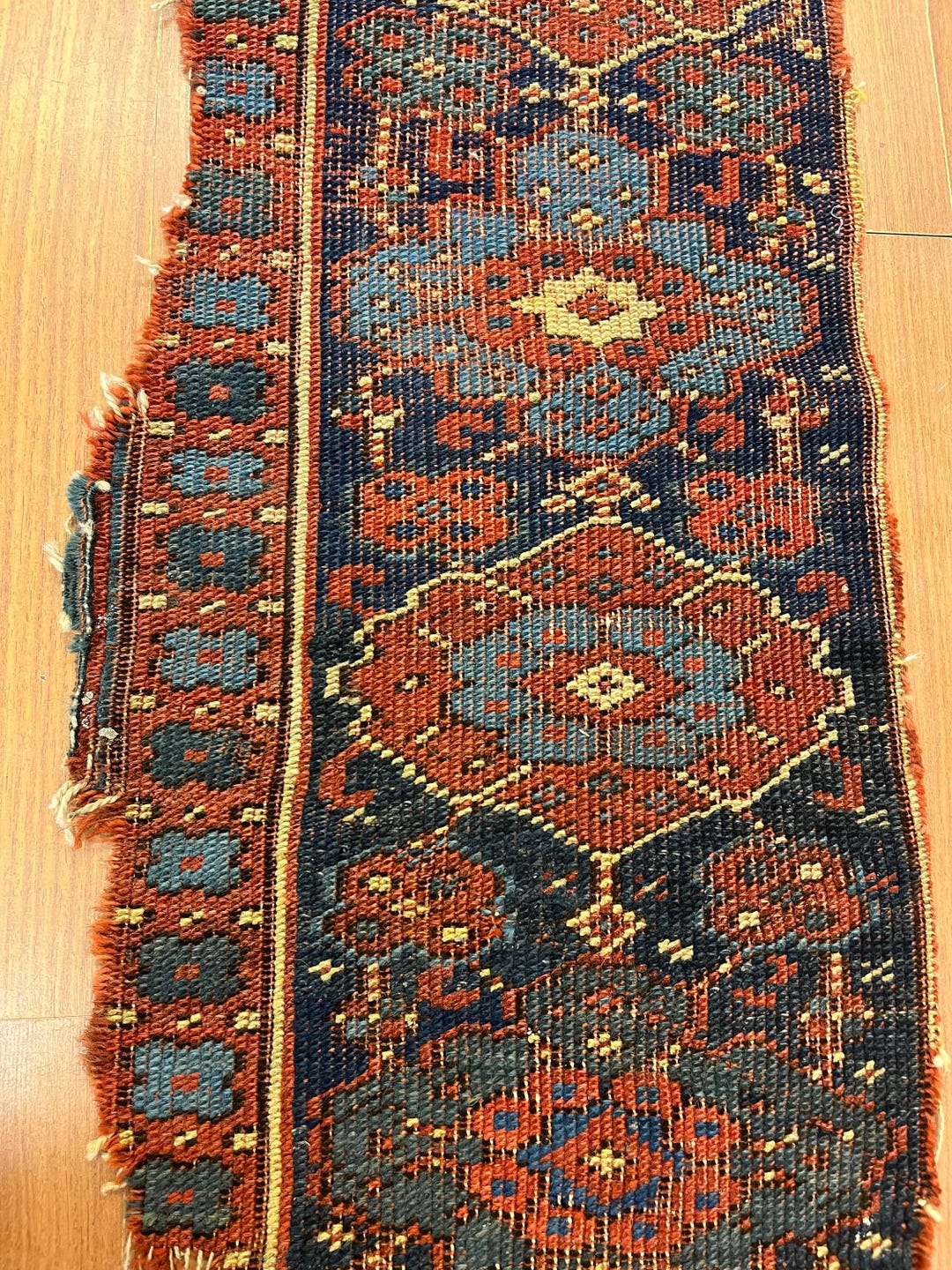 Antique Anatolian Usak Rug Fragment, 18th Century - Etsy