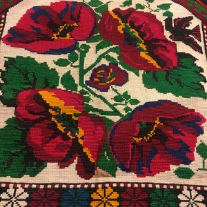 Antique Handmade Tajakistan  Silk Emroideri Lakai Orginal Bag  63x52 cm 25&#39; x 20&#39; FREE SHIPPING
