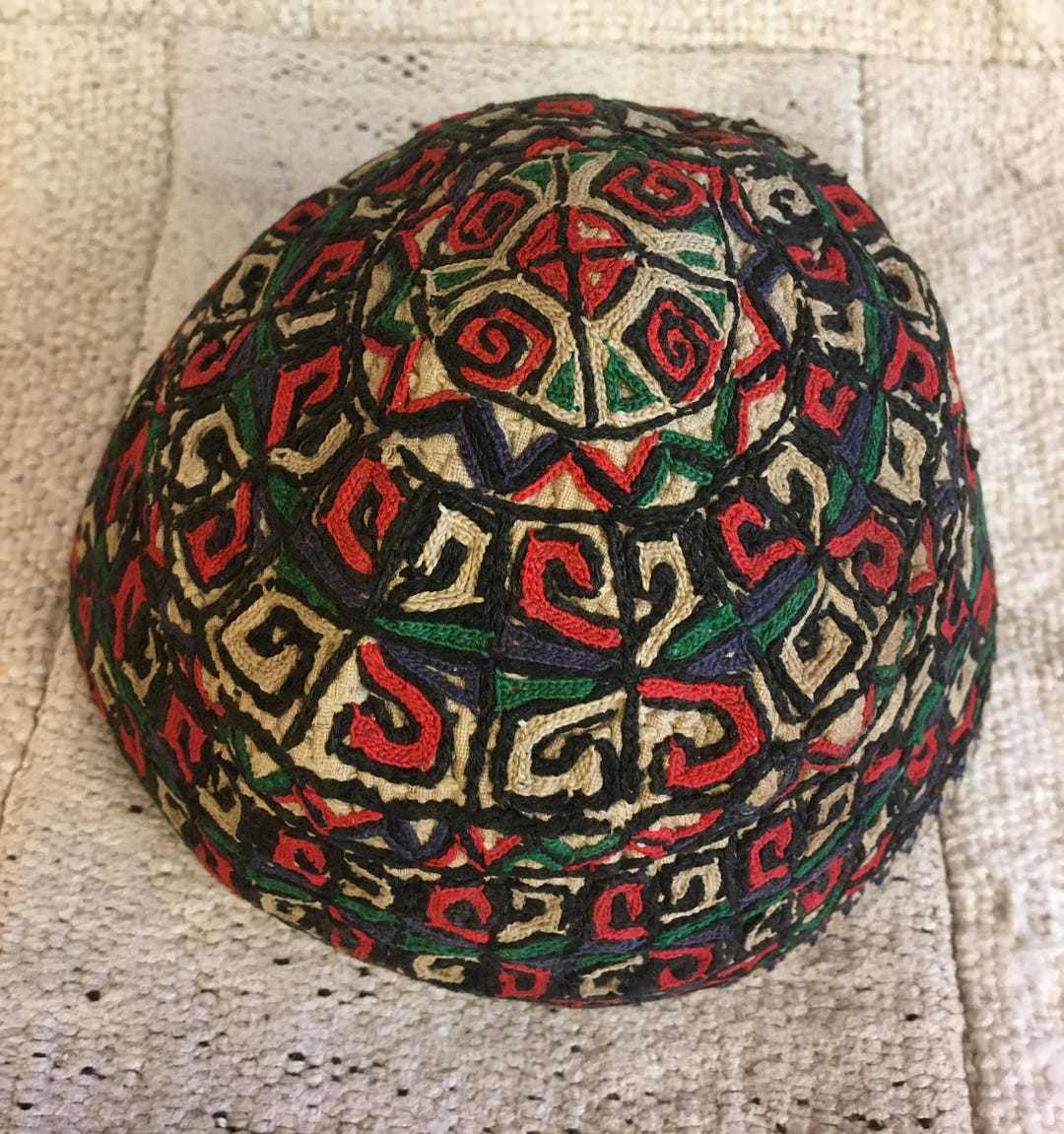 Antique Turkmen Chodor Hat for Children ,free Shipping - Etsy