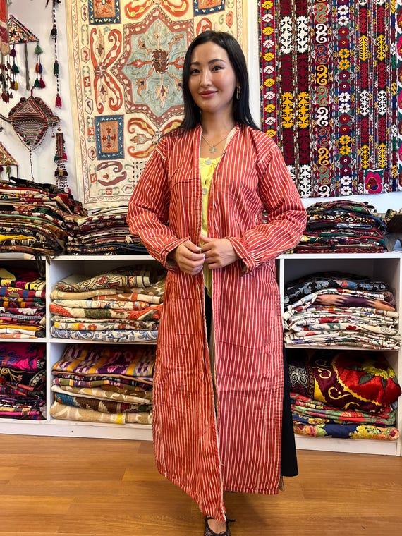 Antique Anatolian Women Costume Uç Etek Silk Kaftan , - Etsy