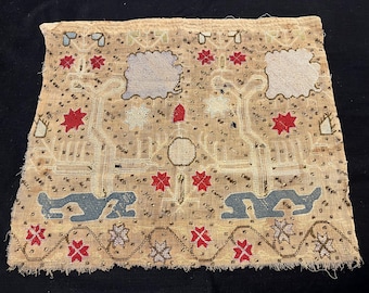 トルコ刺繍 ハンドメイド 刺繍、装飾刺繍、壁装飾、トルコ刺繍、装飾織物、織物断片