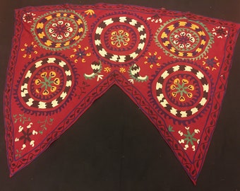 Vintage uzbekistan suzani door hanging , wall decor 120x90cm 47&#39; x 35&#39; FREE SHIPPING