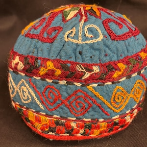 Antique Turkmen Chodor Hat For Children ,Free shipping