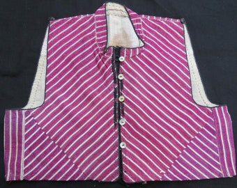 Vintage Anatolian Traditional Silk  Jacket Child VEST . Free Shipping