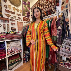 Antique Anatolian Women Costume for Special Day ,Uc Etek155x140 cm 61&#39; x 55&#39; Free shipping