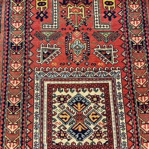 Antique shirvan rug in good condition 130x70 cm51x26 inches Free shipping