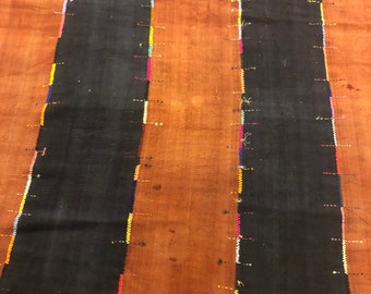 Kilim perde anatolien antique pure laine couleur naturelle,