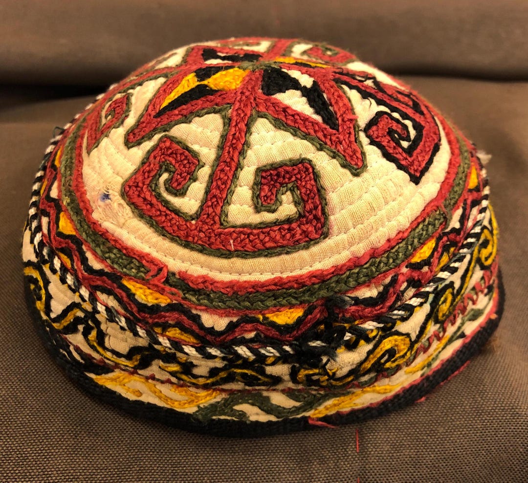 Antique Turkmen Chodor Hat for Children ,free Shipping - Etsy