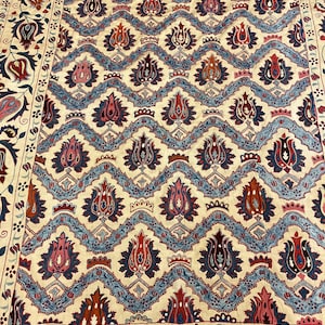 Modern Embroidered Bedding, Suzani Bedspread, Handmade Textile, Home Decor, Silk Suzani Art,170 x 145 cm 67 x 57 inches, FREE shipping