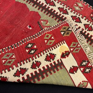 Fragment antique de kilim anatolien image 6