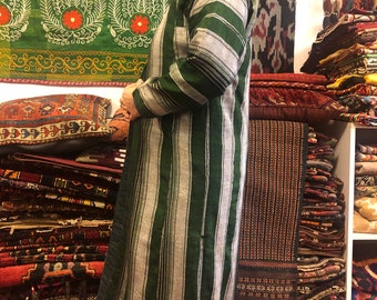 Vintage UZBEK Traditional Clothing Handmade Costum 160x120 cm 63' x 47' FREE SHIPPING