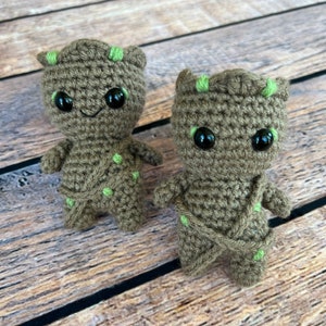 Baby tree man crochet amigurumi plush