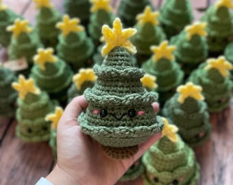 Julgran plysch amigurumi leksak