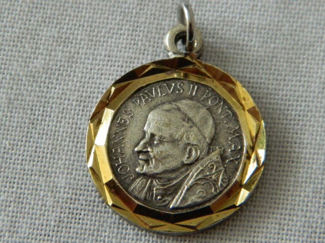 Vintage Pope John Paul II Medal, Roma Medal #68 - Etsy