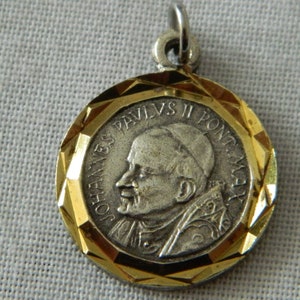 Vintage Papst Johannes Paul II Medaille, Roma Medaille #68