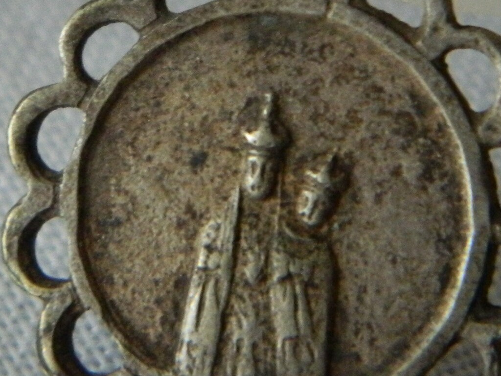 Antique Religious Notre Dame De Hal Medal, Souvenir De N. D. De Hal #7 ...