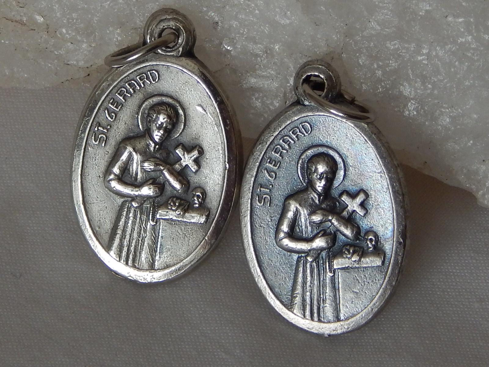 Médaille Saint Gérard En Argent - Protection Pour Mères Et Femmes Enceintes