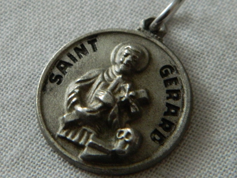 Vintage Saint Gerard Majella Creed Medal #45 - Etsy