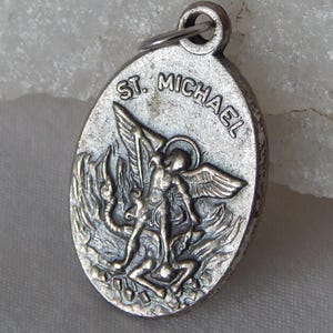 Vintage St. Michael & St. Jude Medal Medallion #339