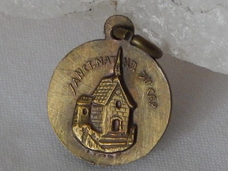 Vintage N.D Du Cap Our Lady of the Cape Medal #428 - Etsy Canada