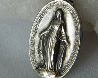 Vintage Miraculous Medal #4