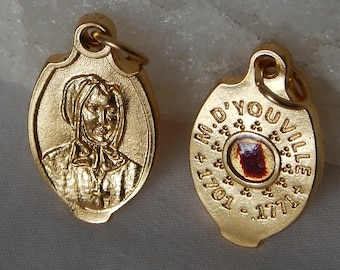 Religieuze medaille Relikwie Saint Marguerite d'Youville #296