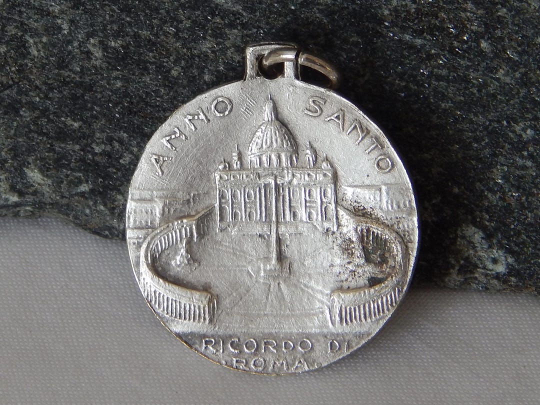 1" 1950 Holy Year Silvered Pope John Paul II Rome Medal #589 - Etsy