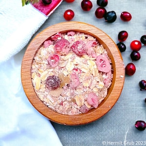 Cranberry Pumpkin Spice Complete Meal Mixer | Hermit Grubrmit Crab Food