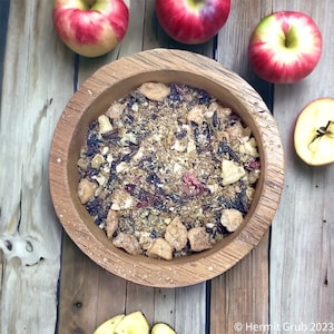 Apple Pie Complete Meal Mixer | Hermit Grub | Hermit Crab Food