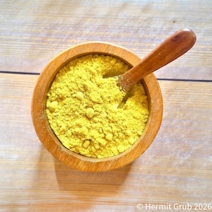 Polvo de polen de abeja / Alimento para cangrejos ermitaños