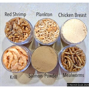 Land & Sea Protein Set | Hermit Crab Food | Hermit Grub