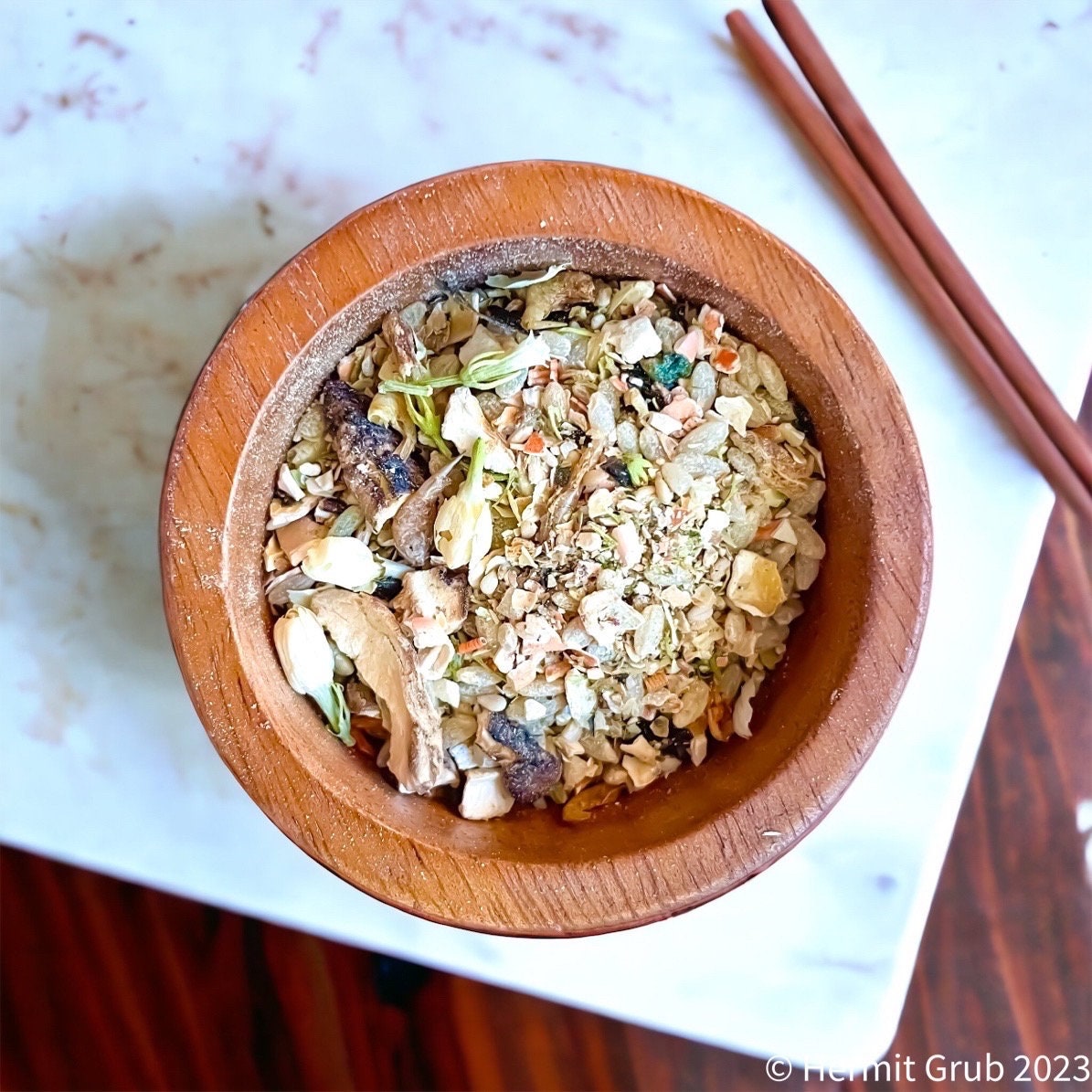 California Sushi Roll Complete Meal Mixer | Hermit Grub | Hermit Crab Food