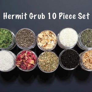 10 Piece Set | Hermit Crab Food