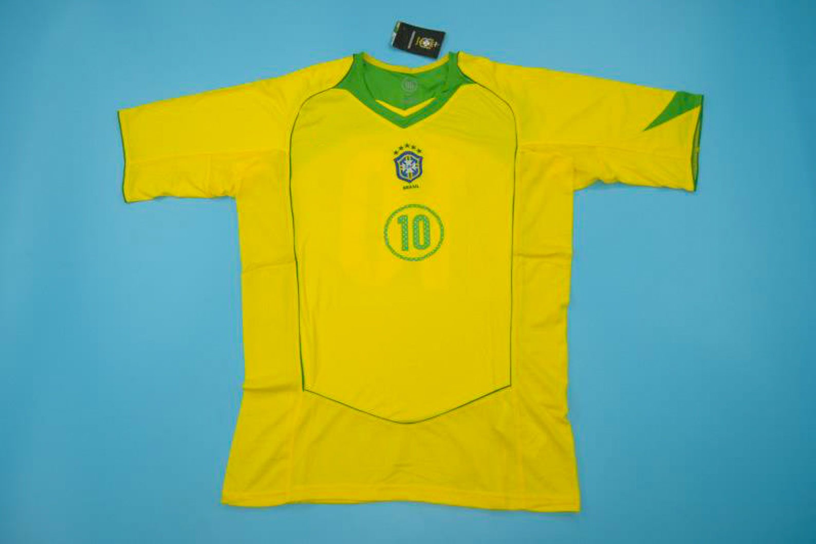 Brazil 2004 Home Copa America Jersey Shirt Kit Ronaldo | Etsy