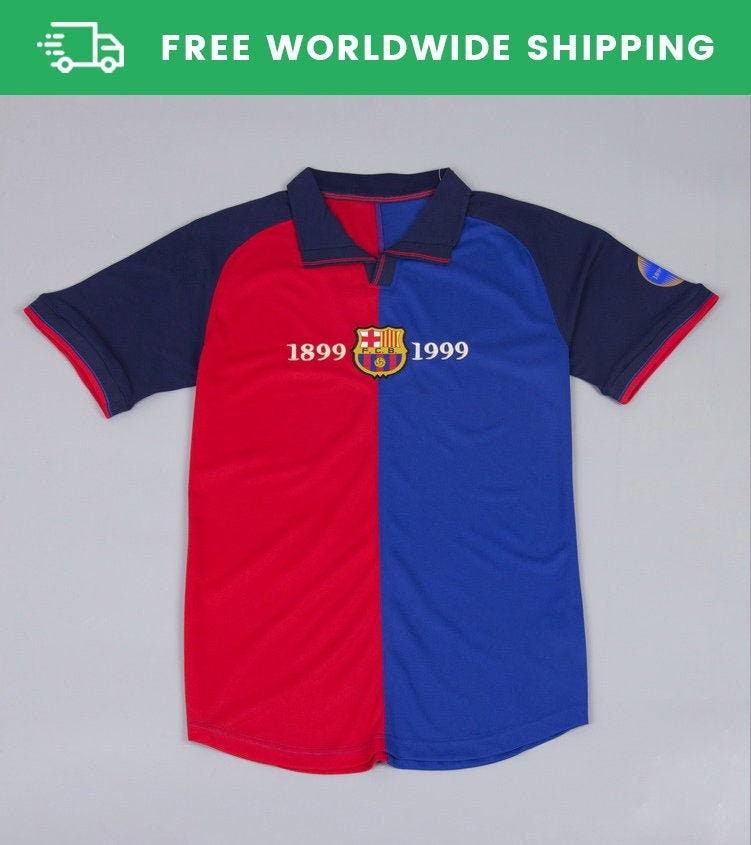Fc Barcelona 1999 00 Short Sleeve Jersey Shirt Kit Rivaldo Etsy Fc Barcelona 1999 00 Short Sleeve Jersey Shirt Kit Rivaldo Etsy