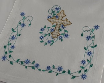 Easter Cross with flowers - Machine Embroidery Designs Set
